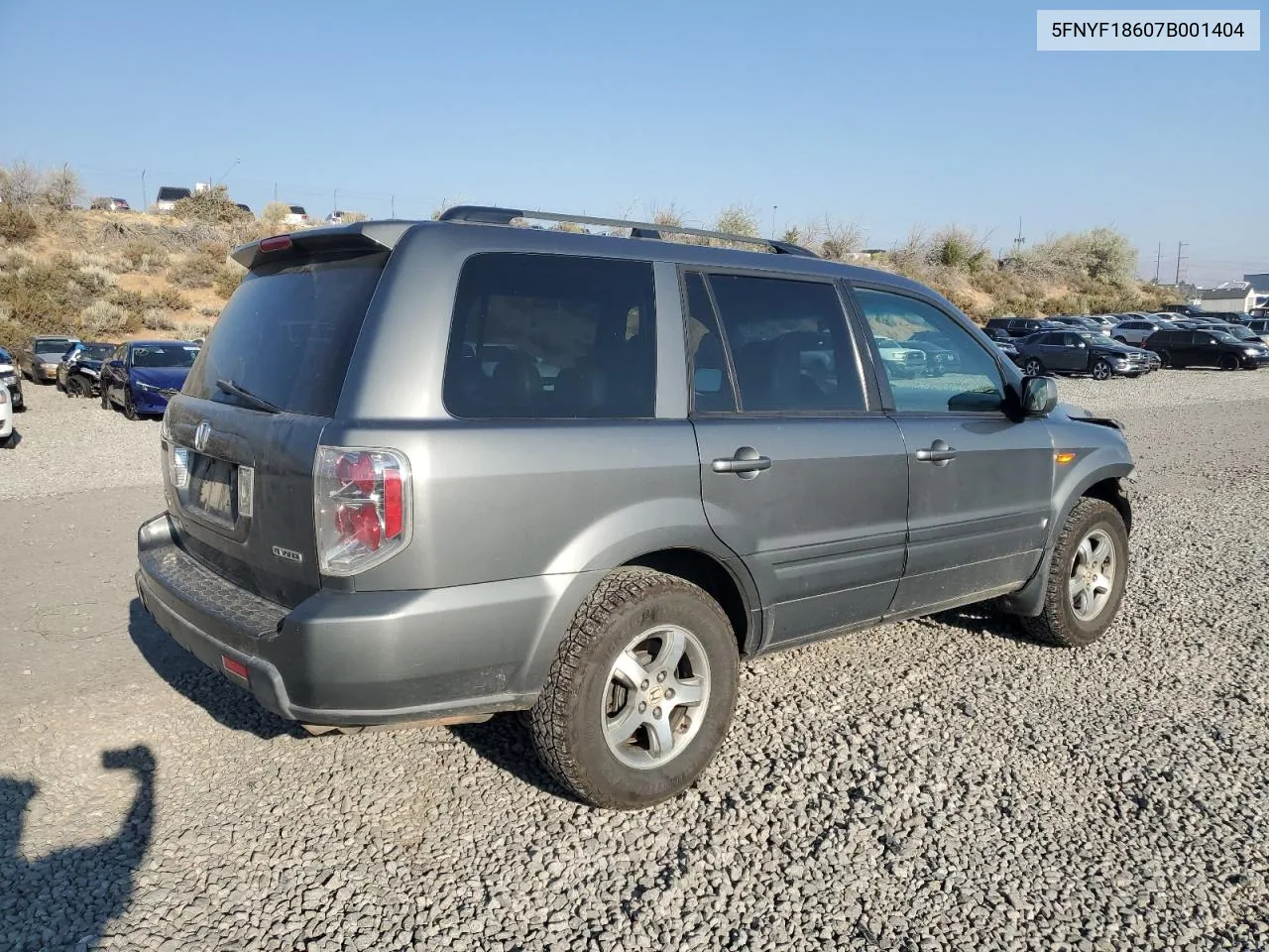 5FNYF18607B001404 2007 Honda Pilot Exl