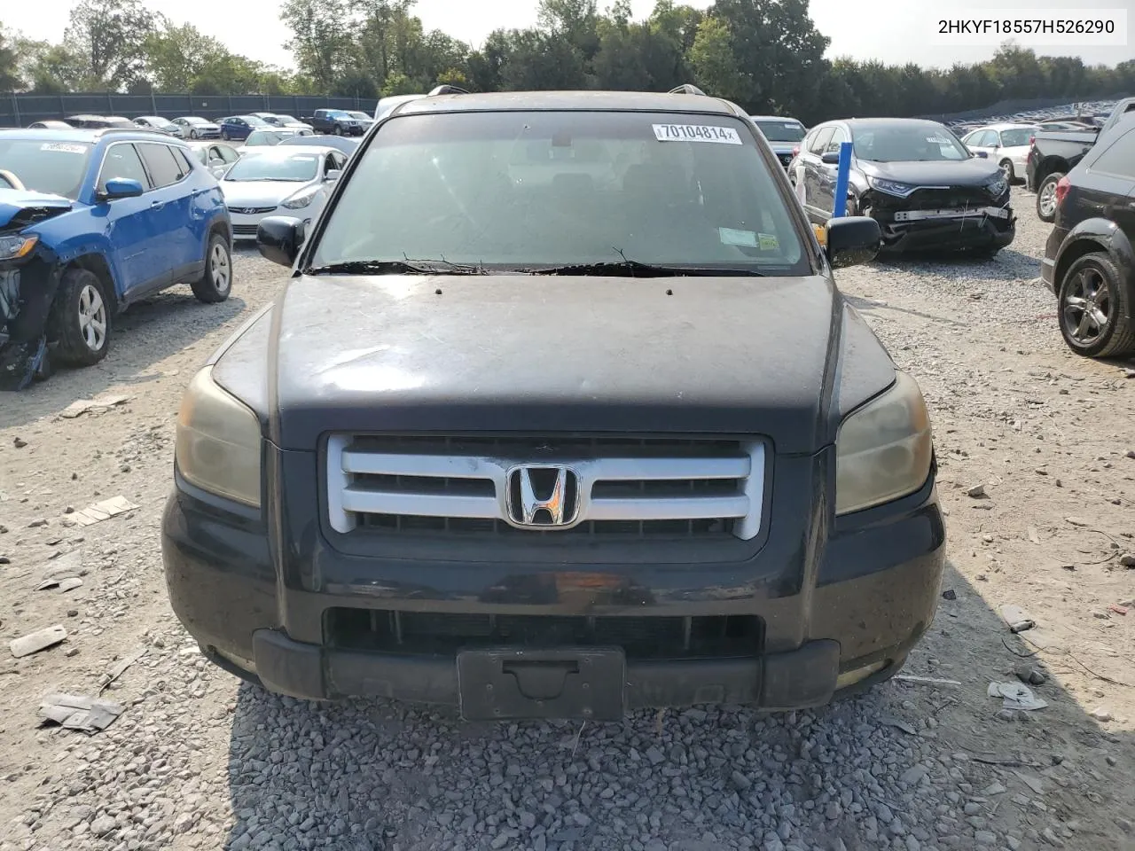 2HKYF18557H526290 2007 Honda Pilot Exl