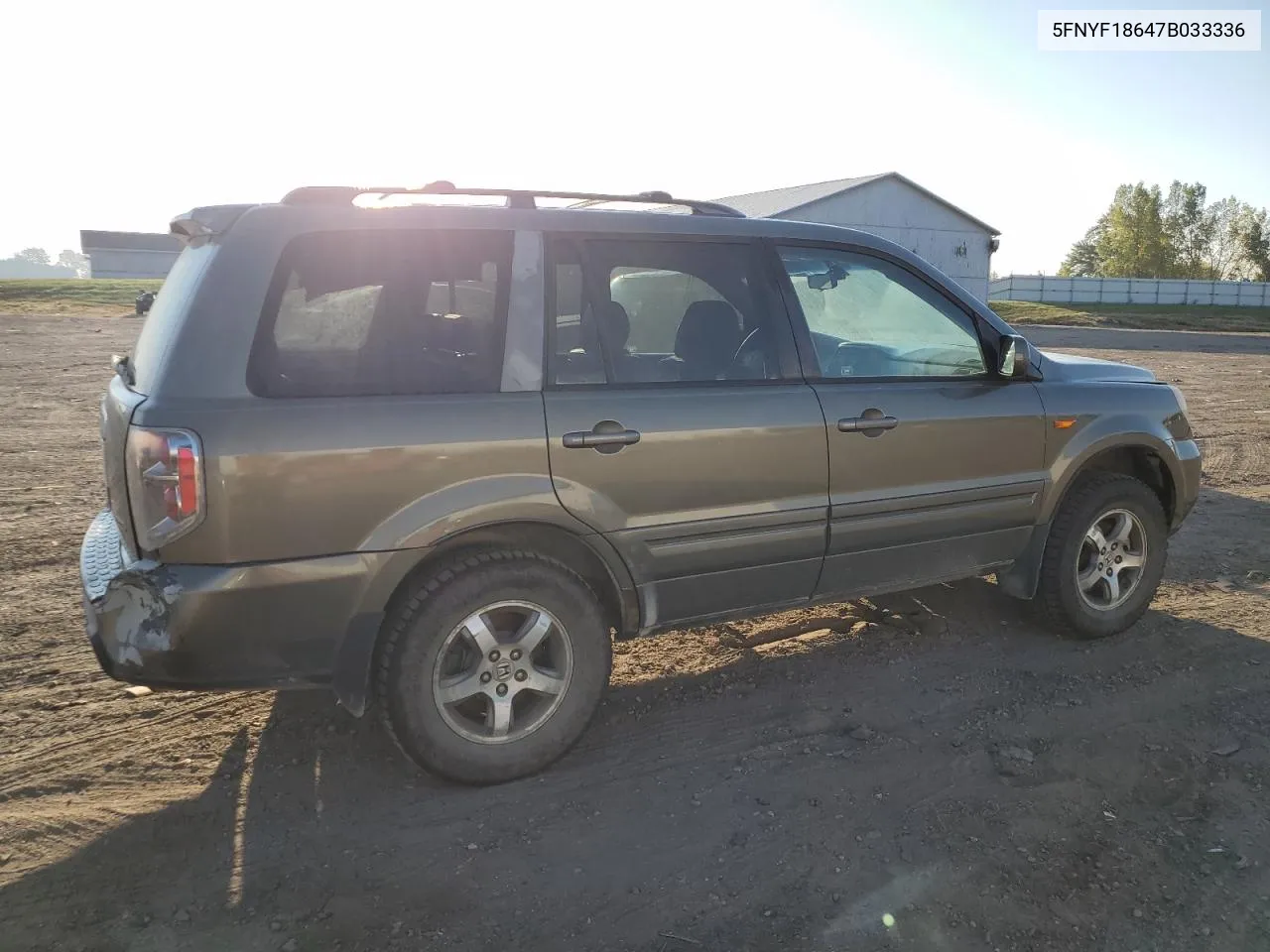 5FNYF18647B033336 2007 Honda Pilot Exl