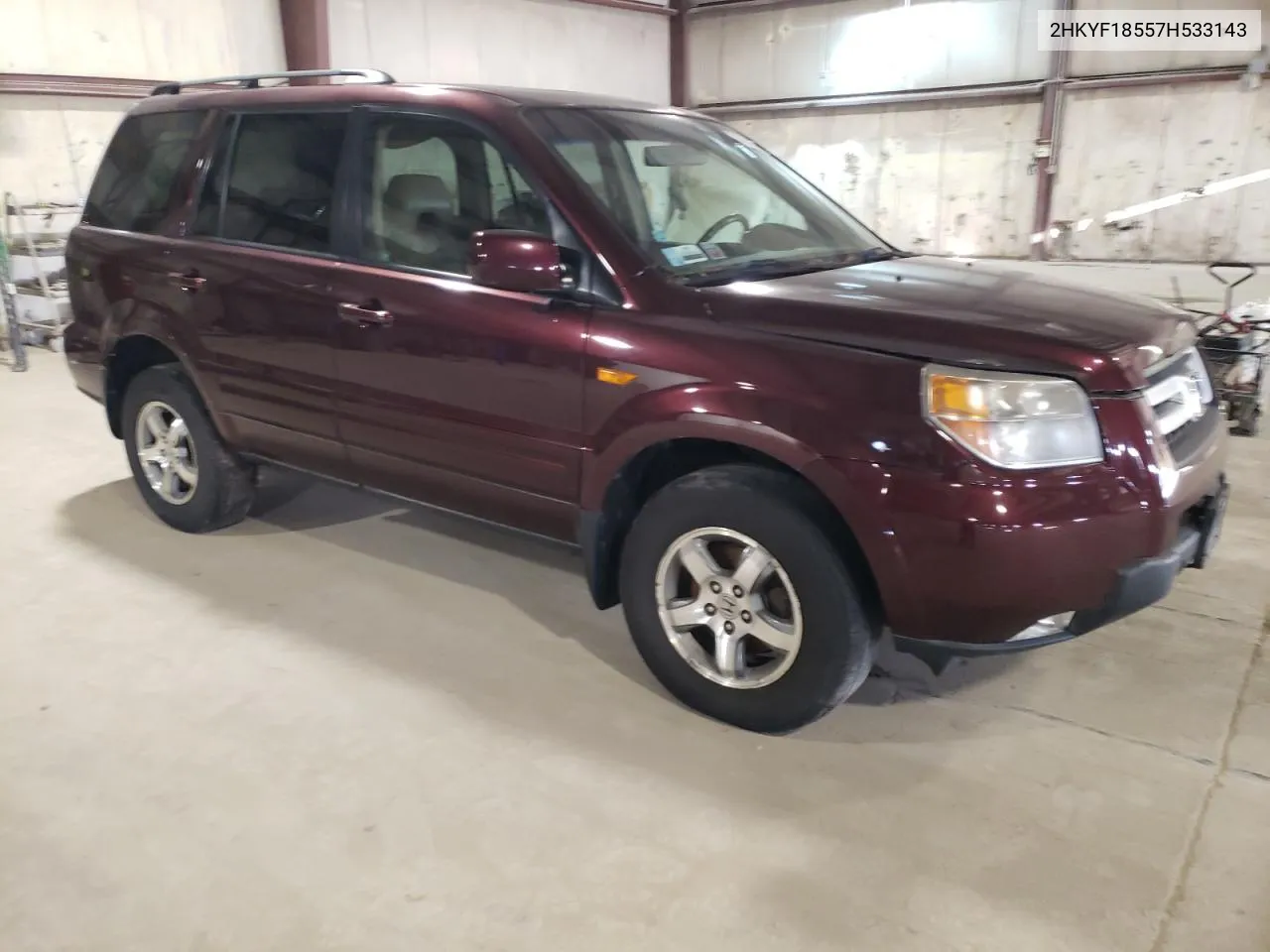 2HKYF18557H533143 2007 Honda Pilot Exl