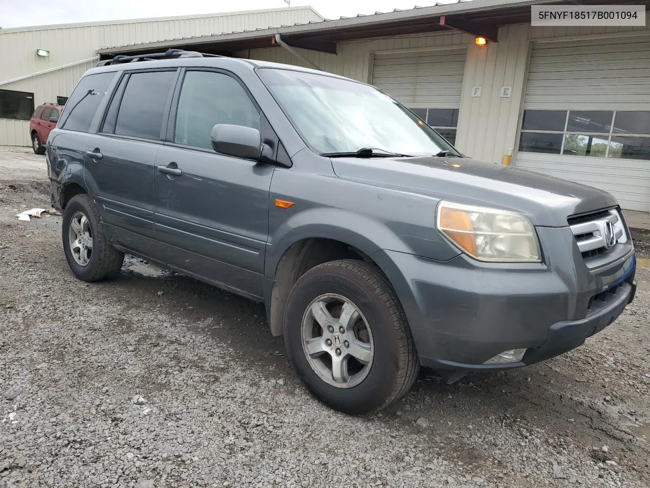 2007 Honda Pilot Exl VIN: 5FNYF18517B001094 Lot: 72405604