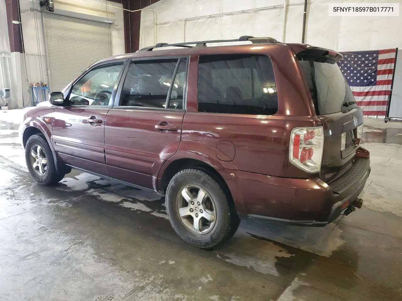 5FNYF18597B017771 2007 Honda Pilot Exl