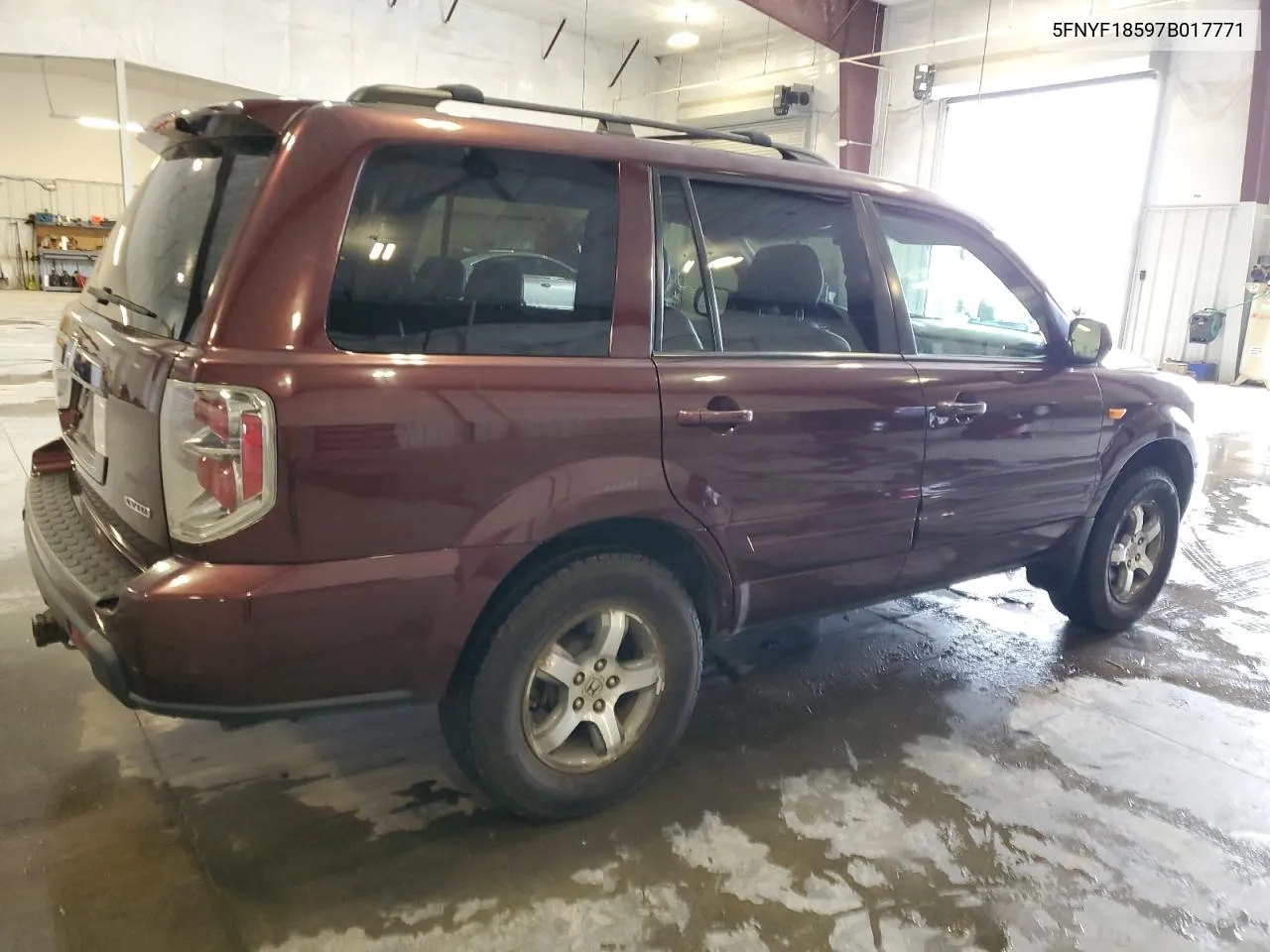 5FNYF18597B017771 2007 Honda Pilot Exl