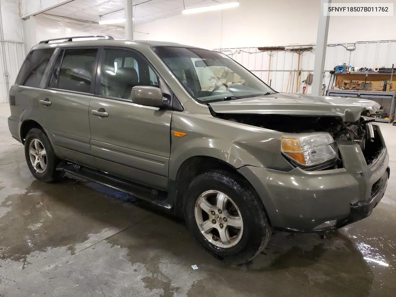 2007 Honda Pilot Exl VIN: 5FNYF18507B011762 Lot: 75898864