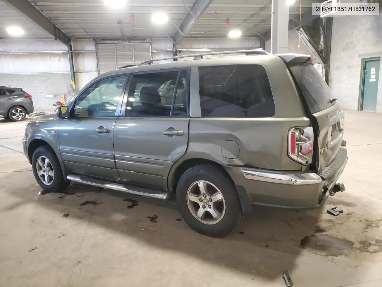 2HKYF18517H531762 2007 Honda Pilot Exl