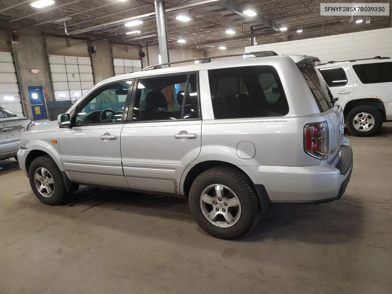 2007 Honda Pilot Exl VIN: 5FNYF285X7B039350 Lot: 77754164