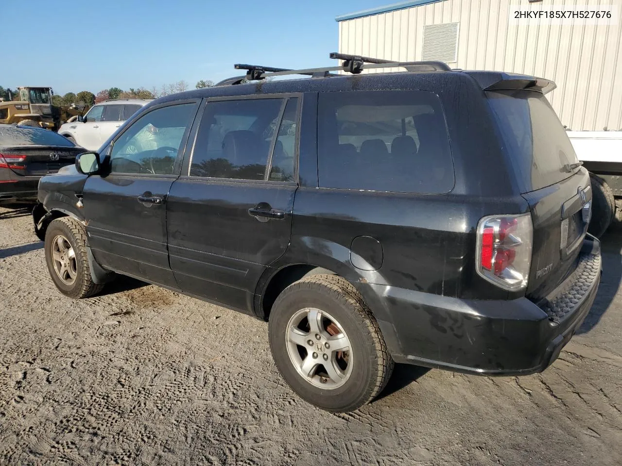 2007 Honda Pilot Exl VIN: 2HKYF185X7H527676 Lot: 78498314