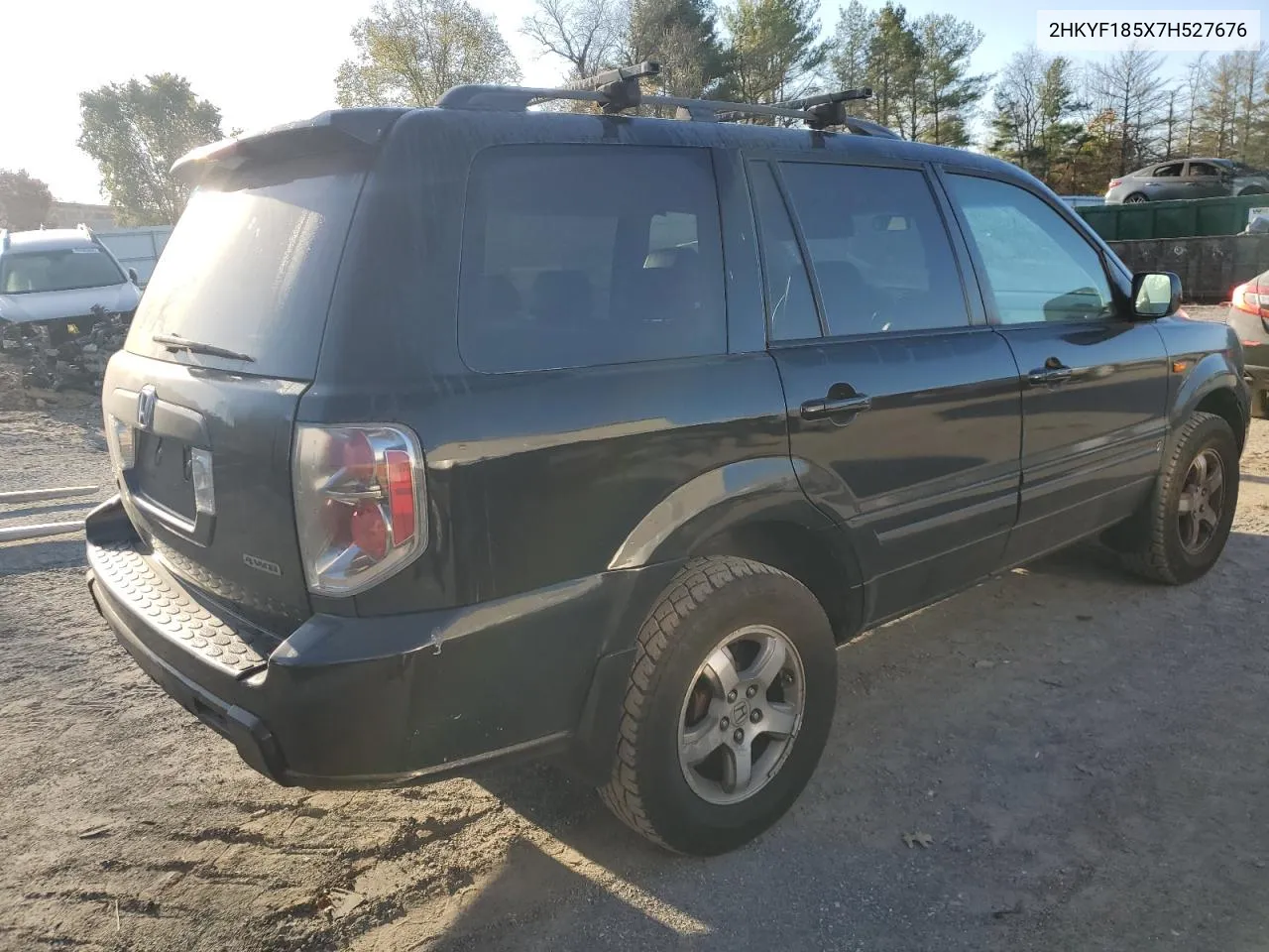 2007 Honda Pilot Exl VIN: 2HKYF185X7H527676 Lot: 78498314