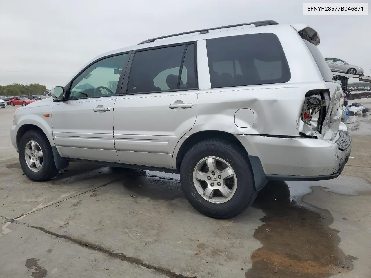 2007 Honda Pilot Exl VIN: 5FNYF28577B046871 Lot: 79538594