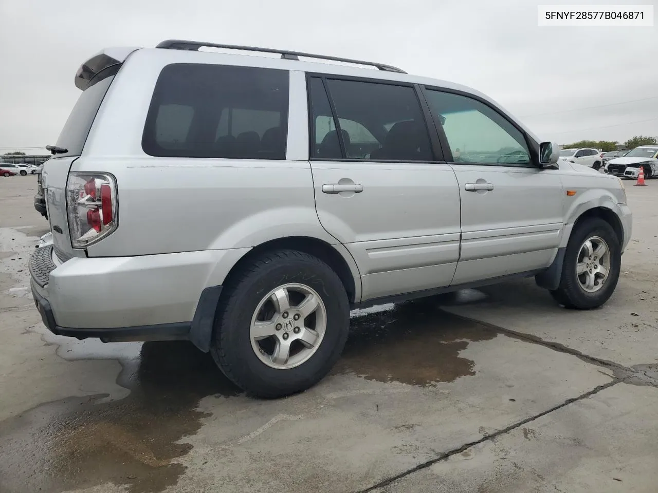 2007 Honda Pilot Exl VIN: 5FNYF28577B046871 Lot: 79538594