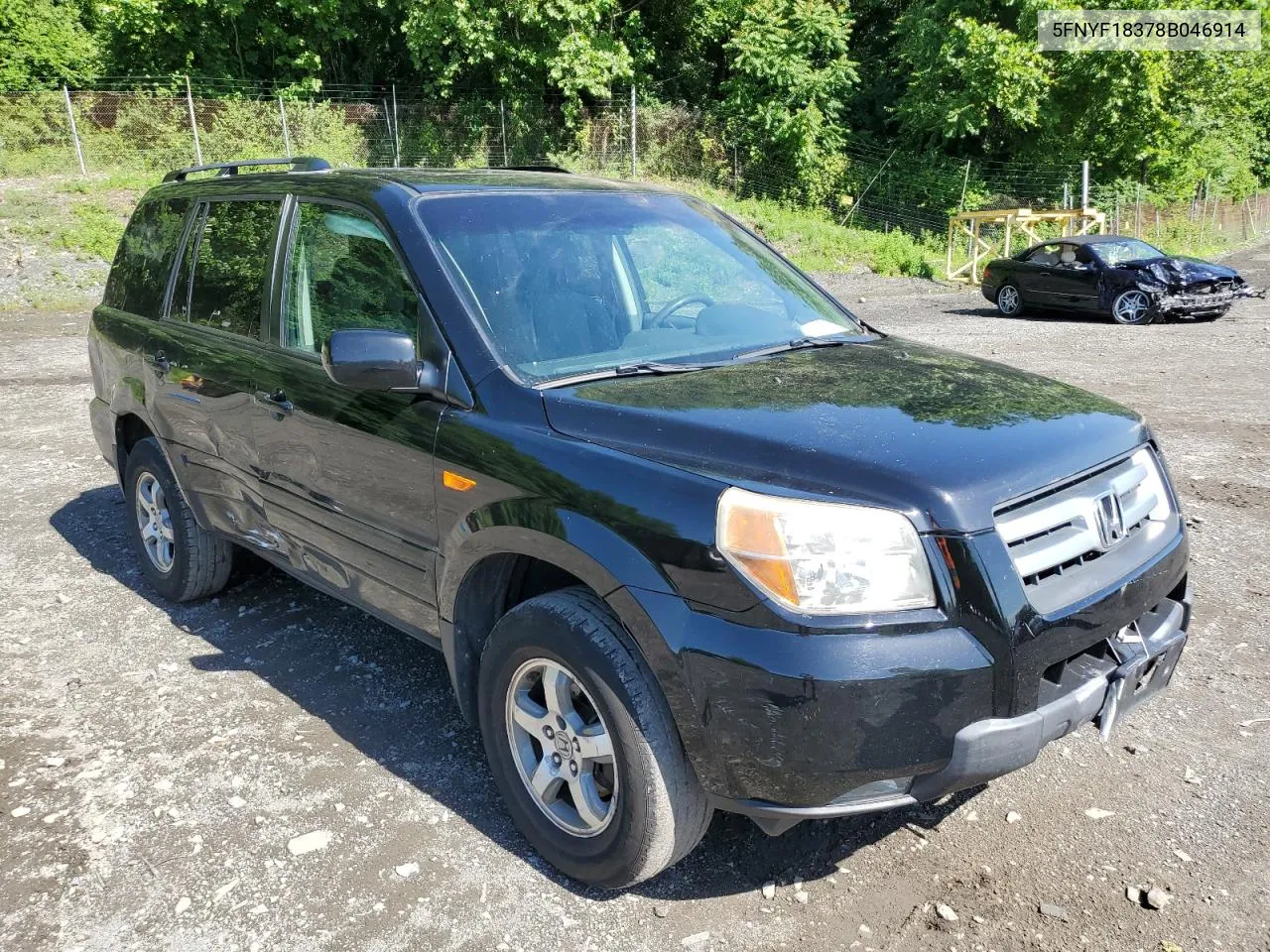 2008 Honda Pilot Se VIN: 5FNYF18378B046914 Lot: 57811294