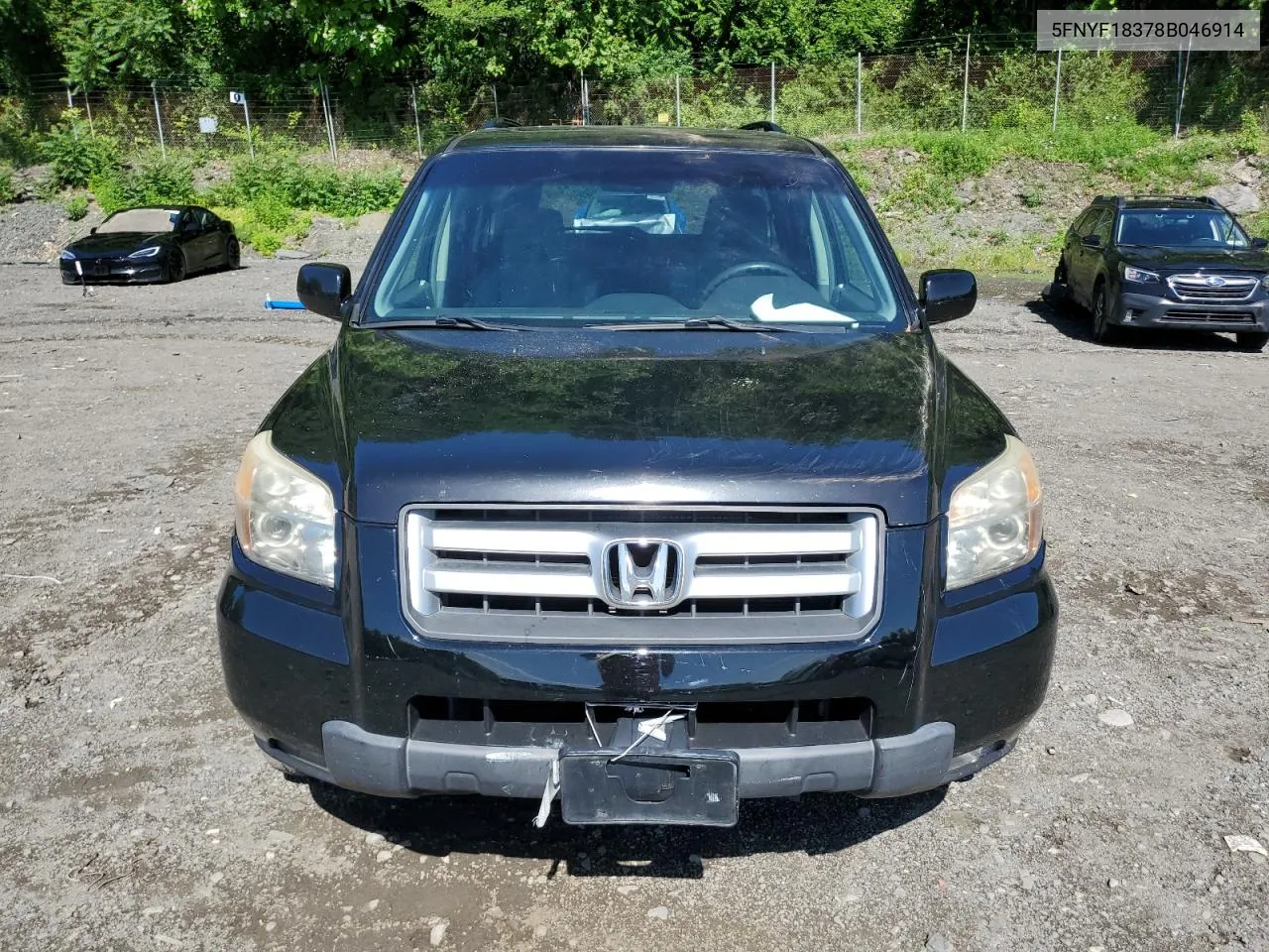 2008 Honda Pilot Se VIN: 5FNYF18378B046914 Lot: 57811294