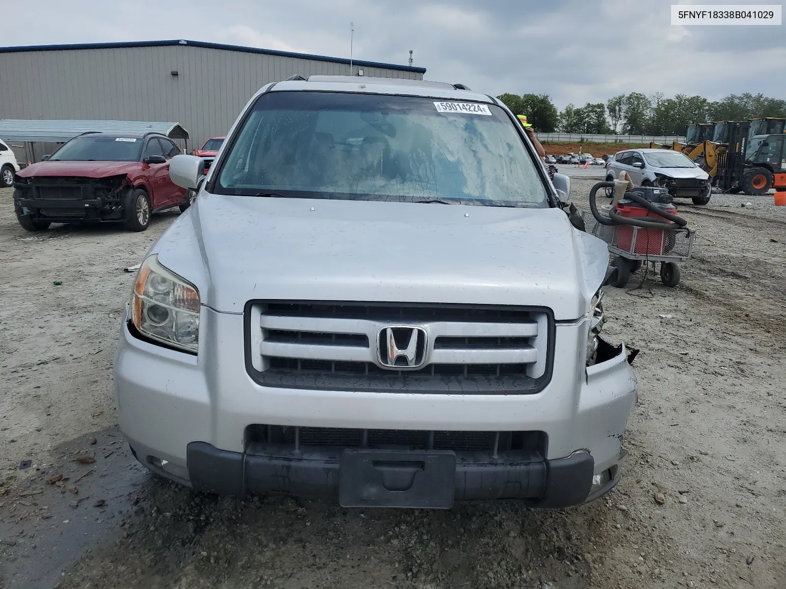 2008 Honda Pilot Se VIN: 5FNYF18338B041029 Lot: 59014224