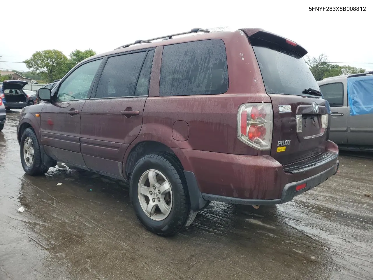 5FNYF283X8B008812 2008 Honda Pilot Se