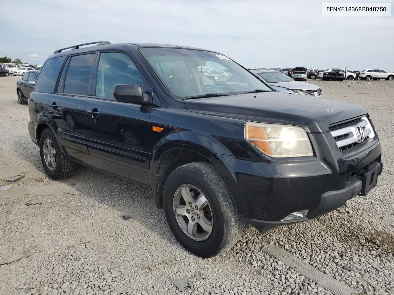 5FNYF18368B040750 2008 Honda Pilot Se