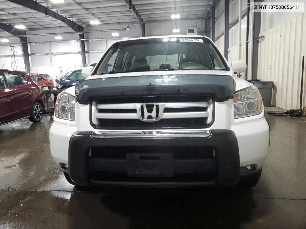 5FNYF18758B056411 2008 Honda Pilot Exl