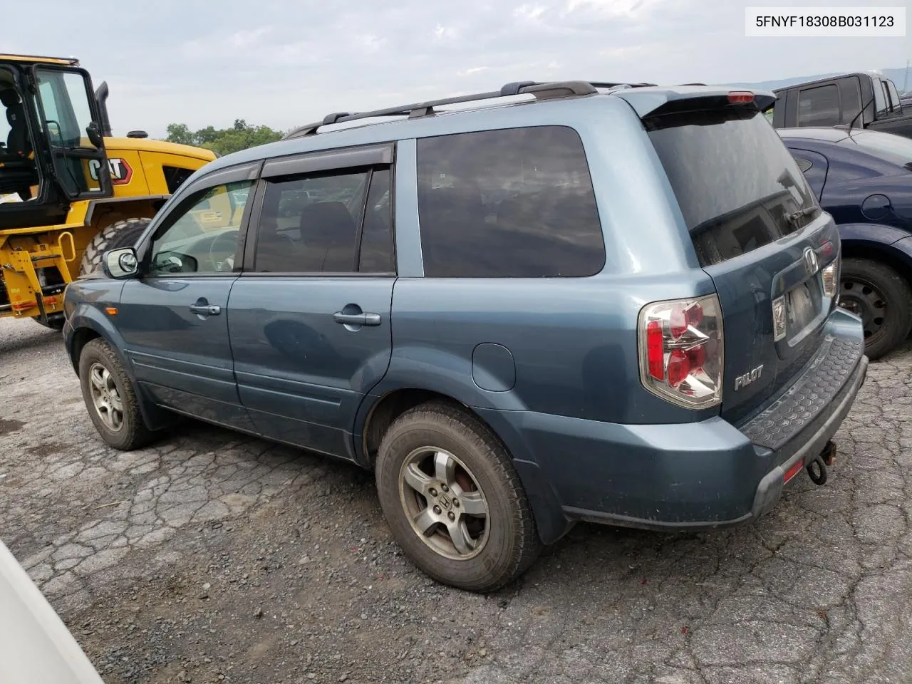 2008 Honda Pilot Se VIN: 5FNYF18308B031123 Lot: 69078014