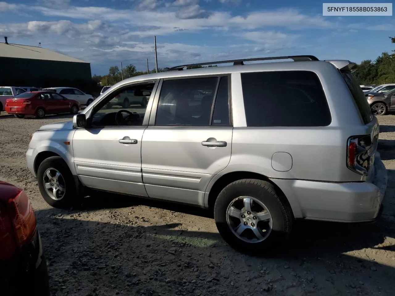 5FNYF18558B053863 2008 Honda Pilot Exl