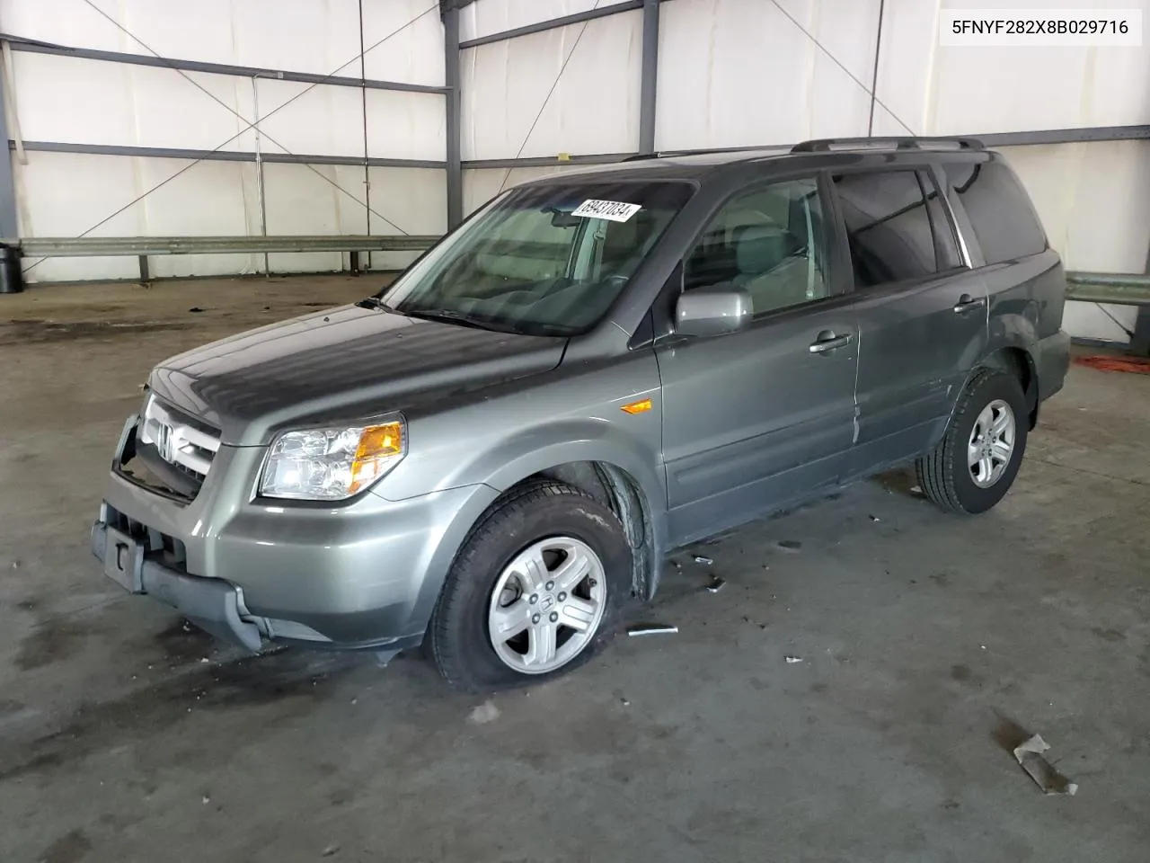 5FNYF282X8B029716 2008 Honda Pilot Vp