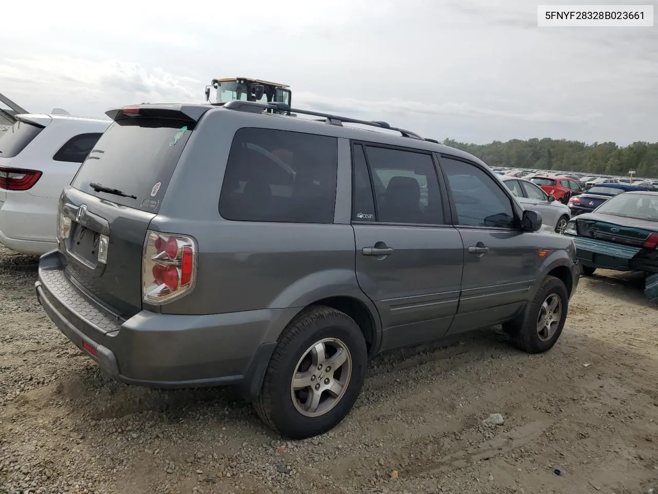 2008 Honda Pilot Se VIN: 5FNYF28328B023661 Lot: 70385974