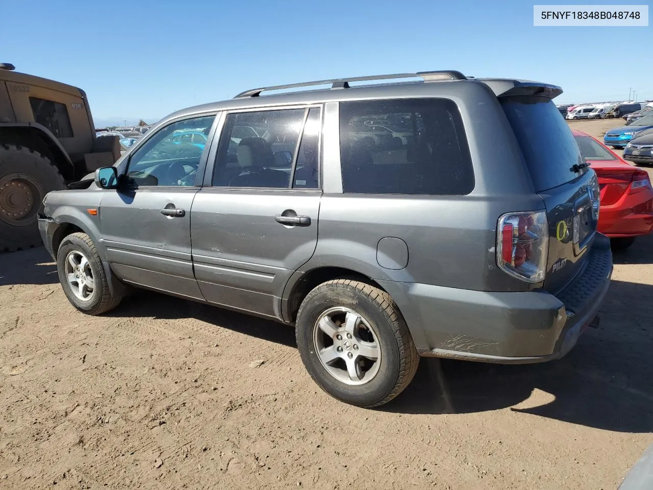 2008 Honda Pilot Se VIN: 5FNYF18348B048748 Lot: 73251284