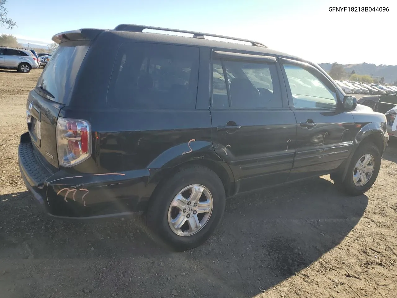 5FNYF18218B044096 2008 Honda Pilot Vp