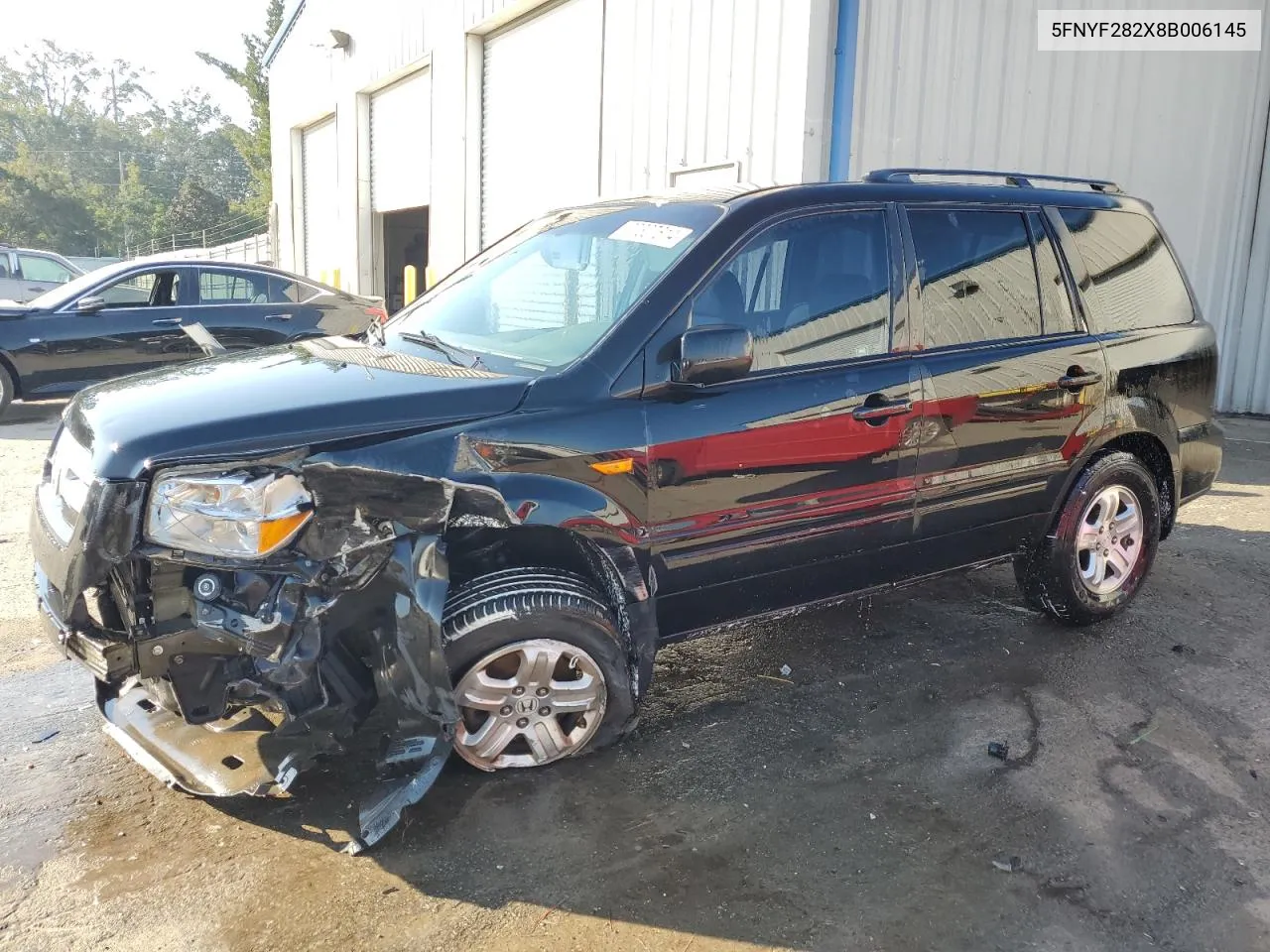 2008 Honda Pilot Vp VIN: 5FNYF282X8B006145 Lot: 77307614