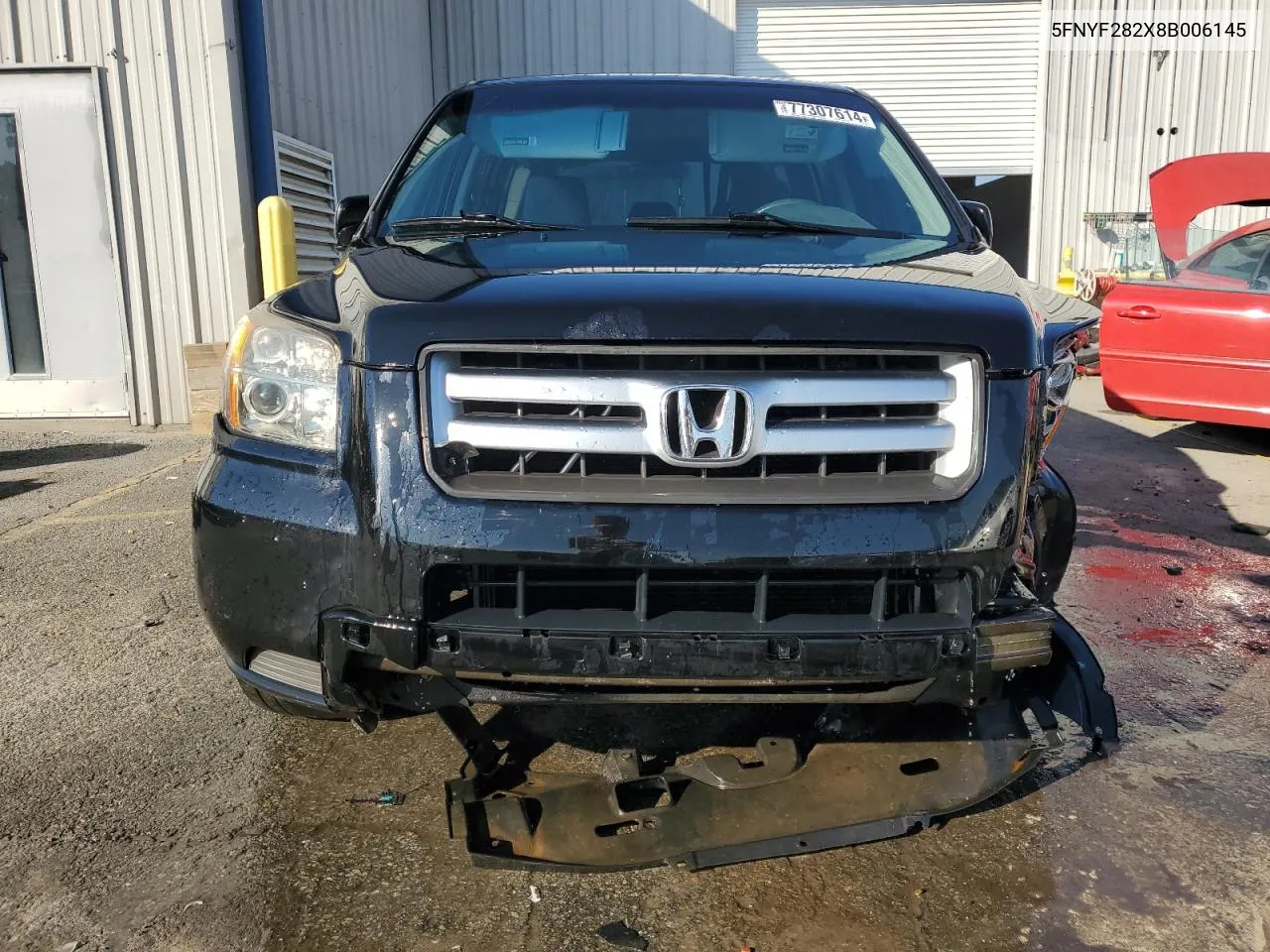 2008 Honda Pilot Vp VIN: 5FNYF282X8B006145 Lot: 77307614