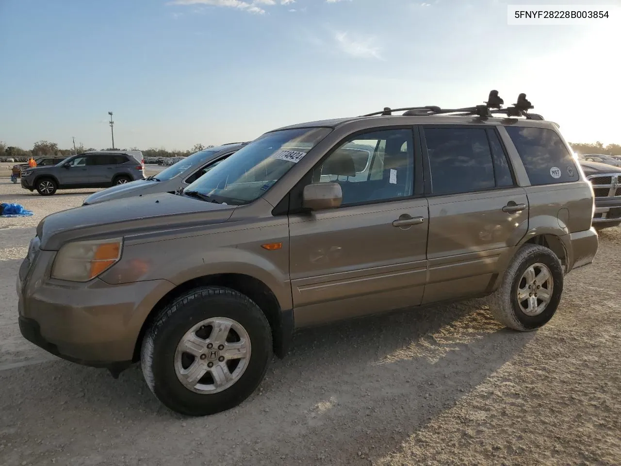 5FNYF28228B003854 2008 Honda Pilot Vp