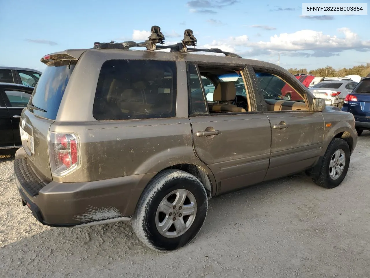 5FNYF28228B003854 2008 Honda Pilot Vp