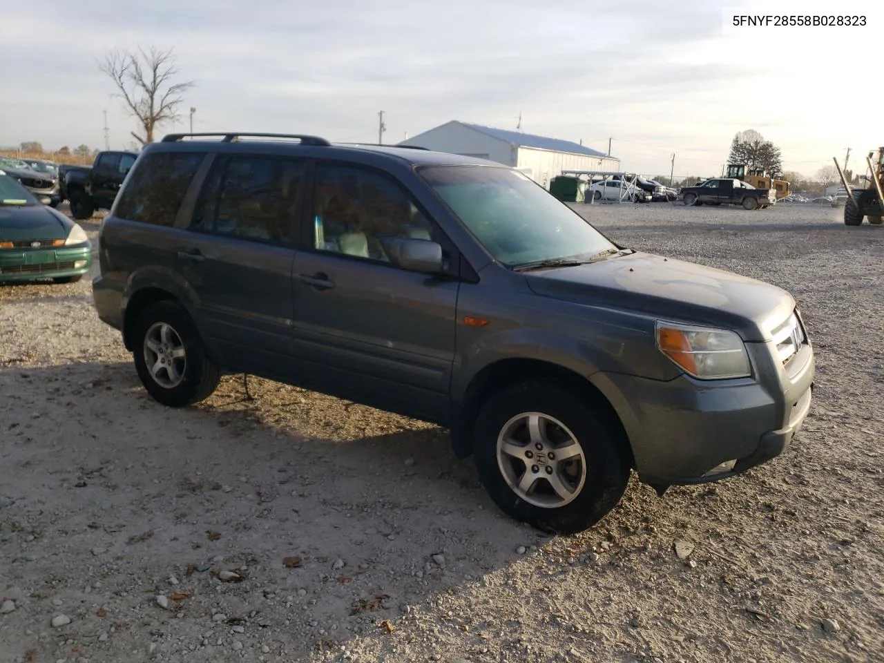 2008 Honda Pilot Exl VIN: 5FNYF28558B028323 Lot: 77795814