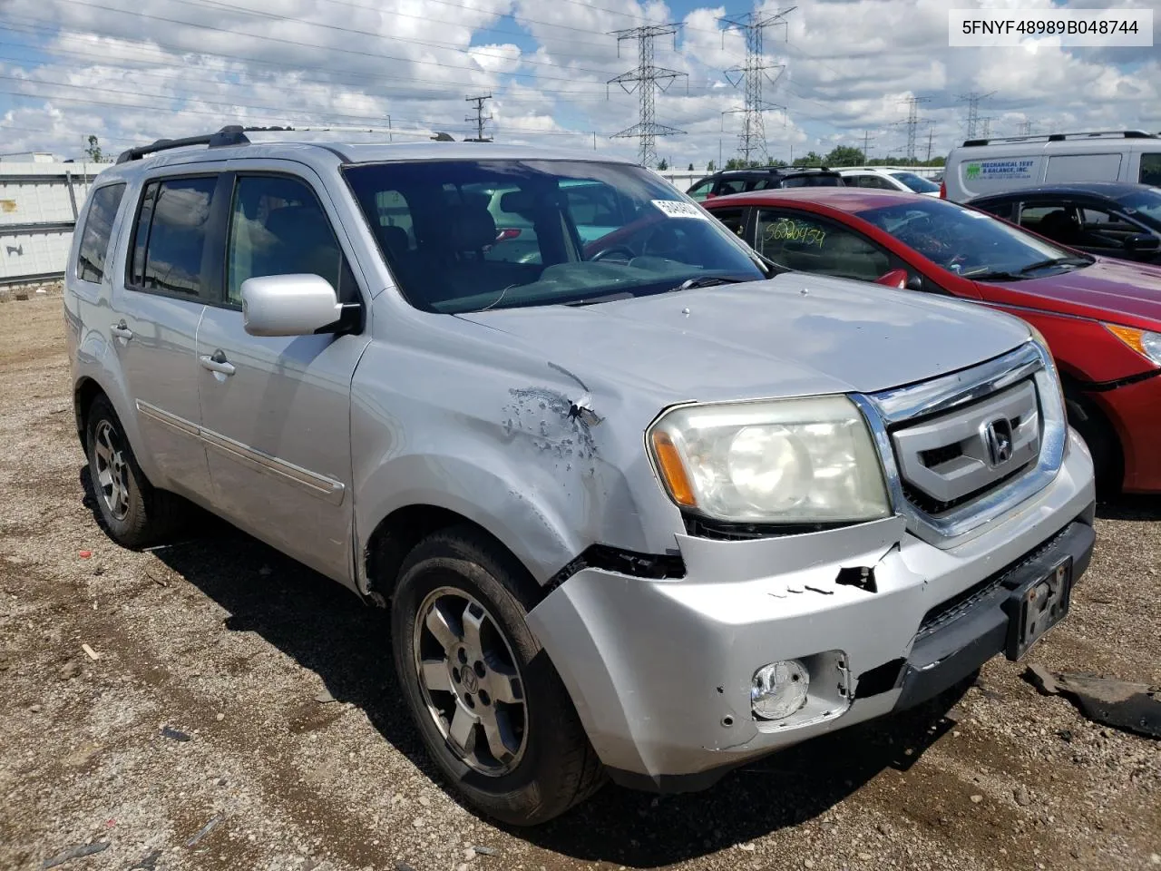 5FNYF48989B048744 2009 Honda Pilot Touring