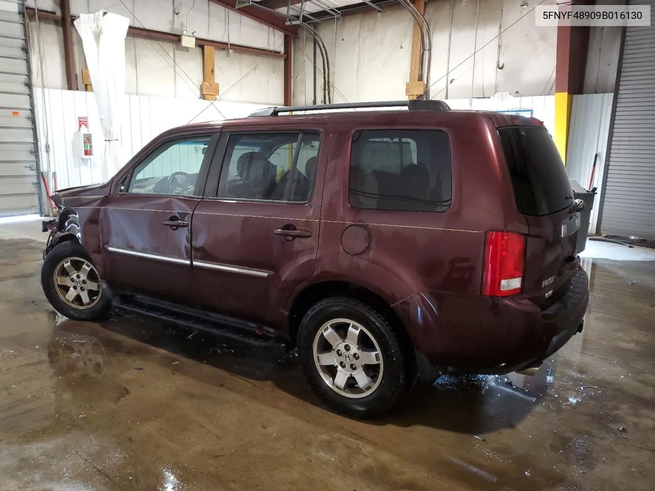 2009 Honda Pilot Touring VIN: 5FNYF48909B016130 Lot: 64250084