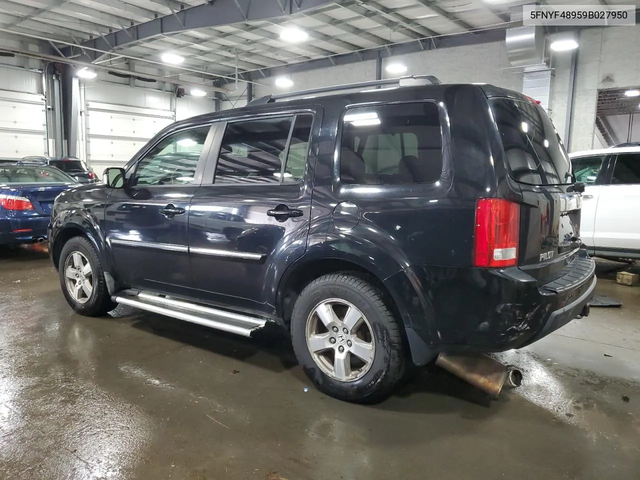 2009 Honda Pilot Touring VIN: 5FNYF48959B027950 Lot: 64966604