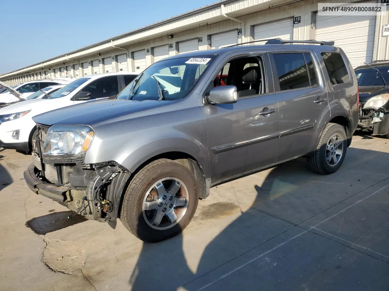 5FNYF48909B008822 2009 Honda Pilot Touring