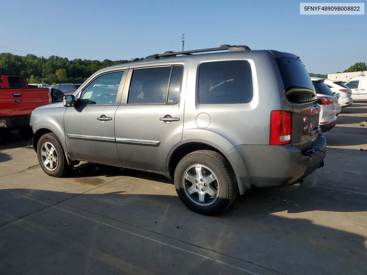 5FNYF48909B008822 2009 Honda Pilot Touring