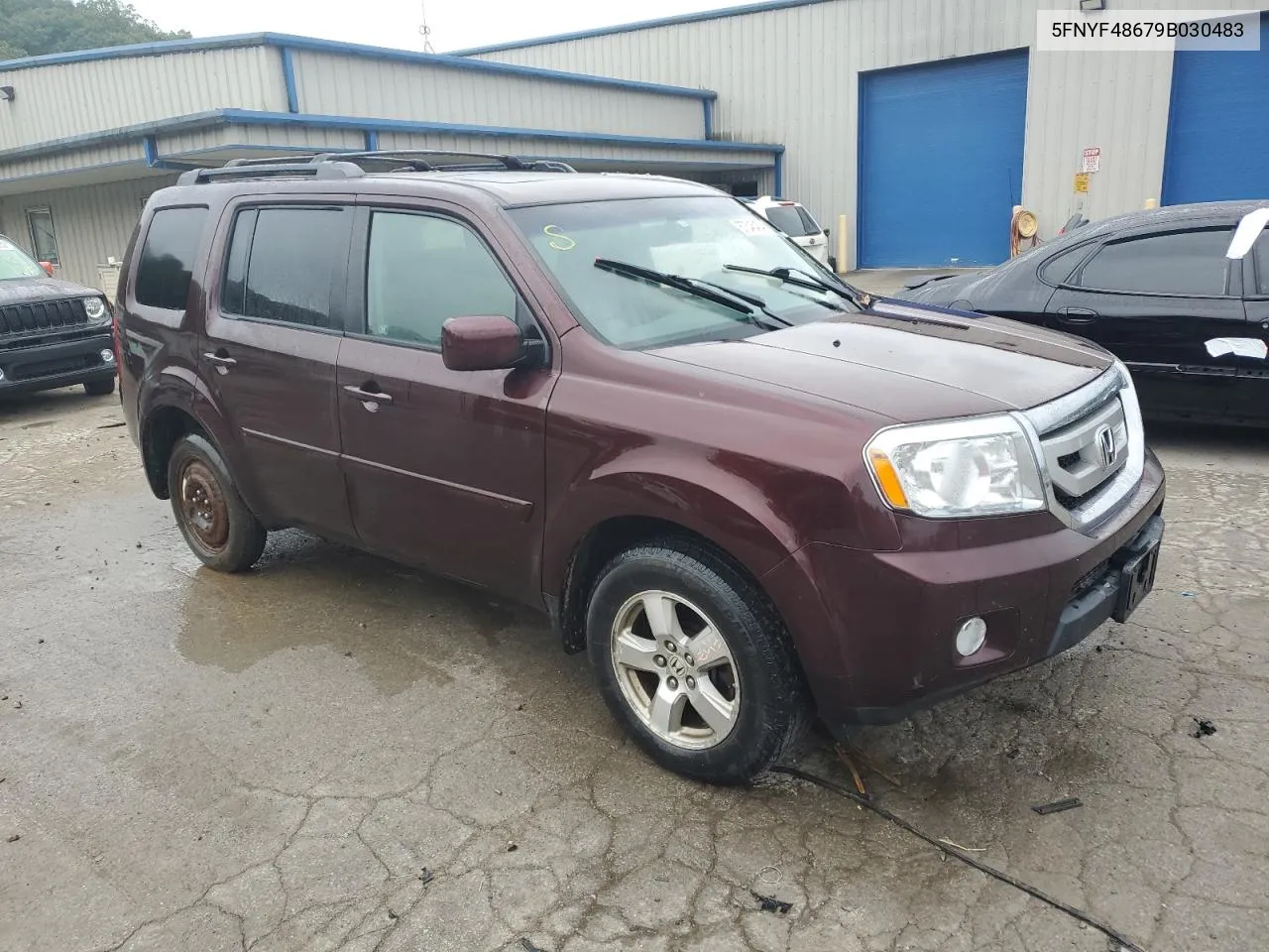 2009 Honda Pilot Exl VIN: 5FNYF48679B030483 Lot: 67345454