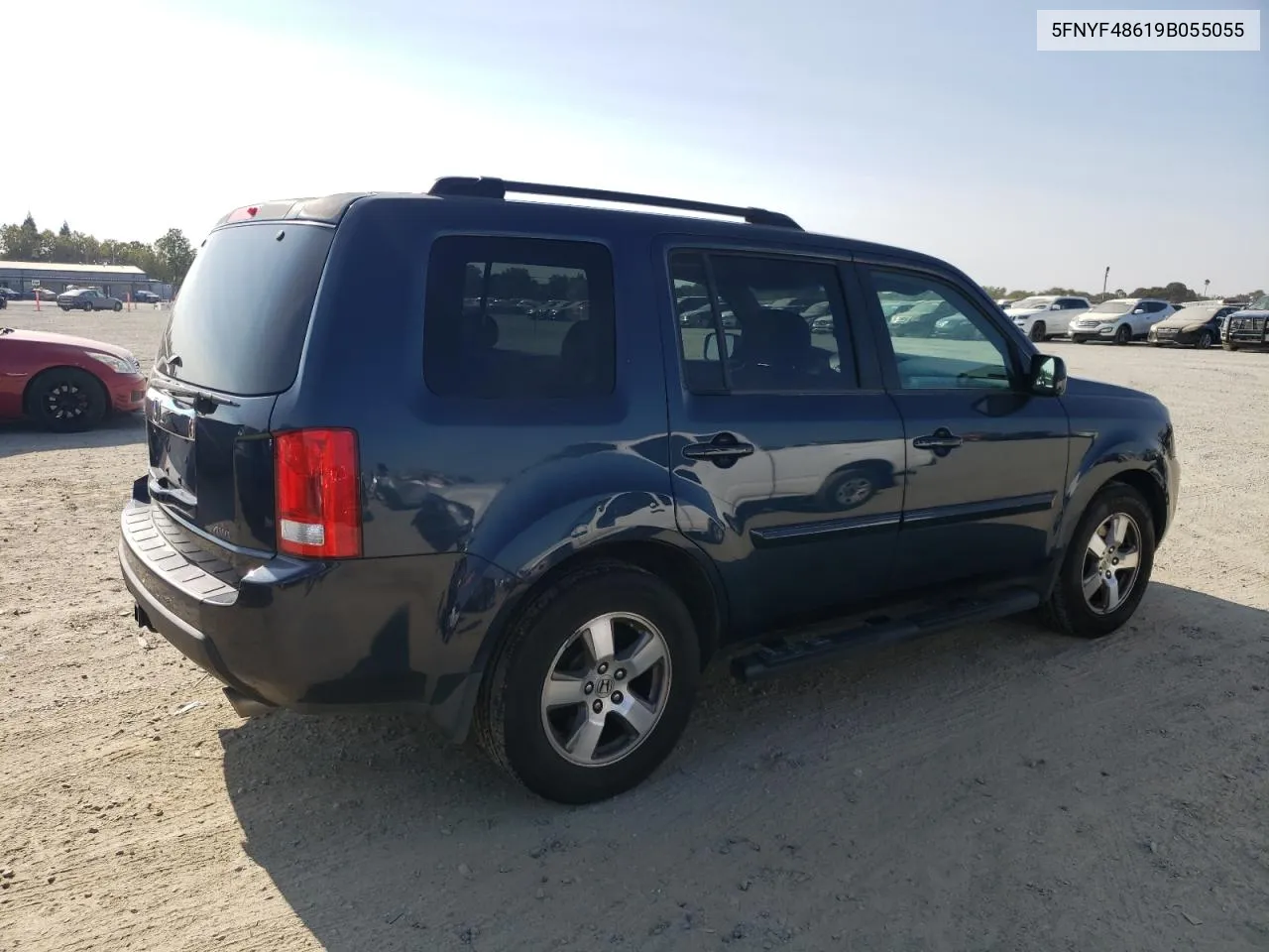 2009 Honda Pilot Exl VIN: 5FNYF48619B055055 Lot: 68152184