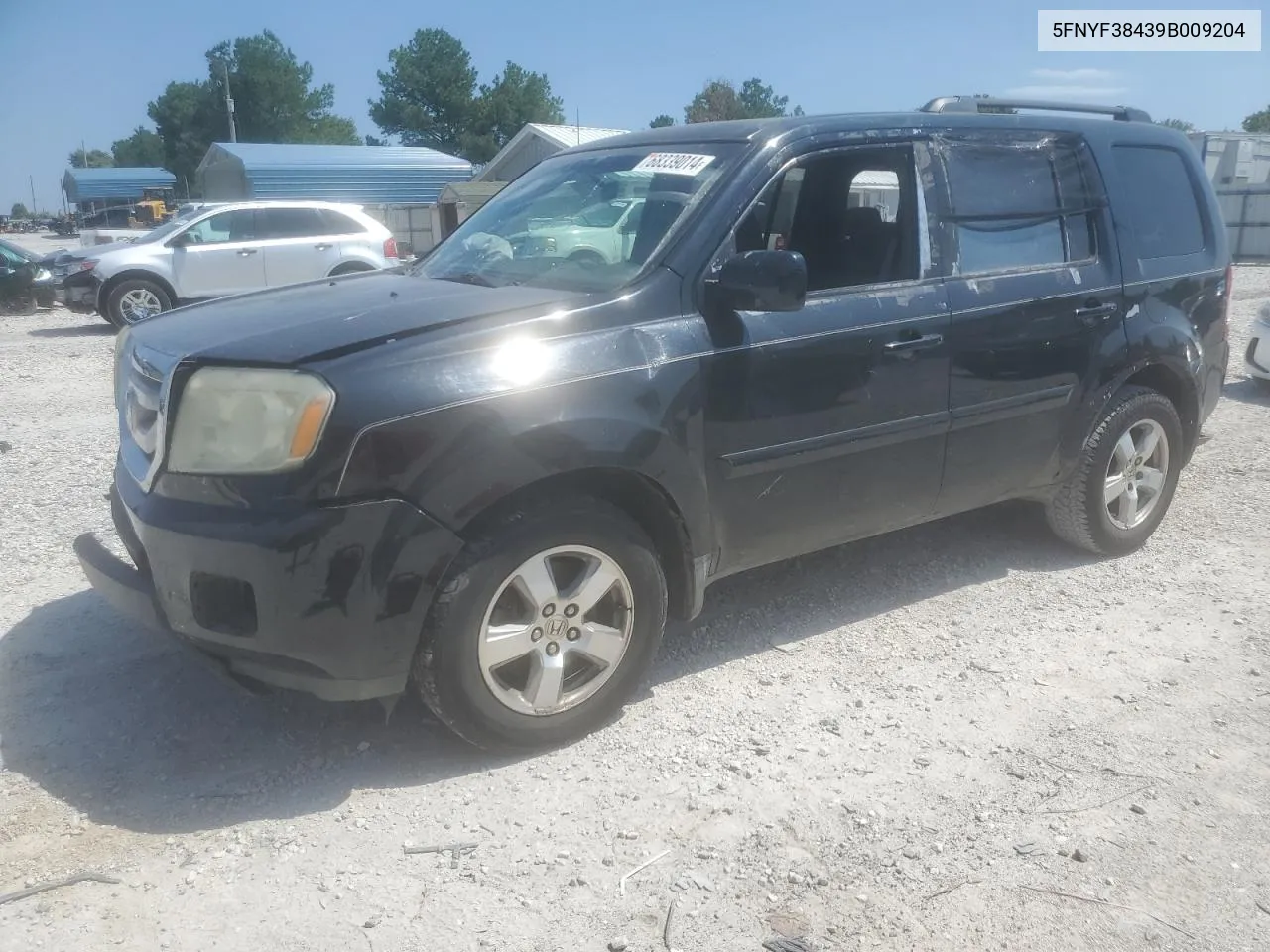 5FNYF38439B009204 2009 Honda Pilot Ex