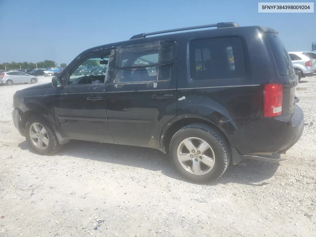 2009 Honda Pilot Ex VIN: 5FNYF38439B009204 Lot: 68339014