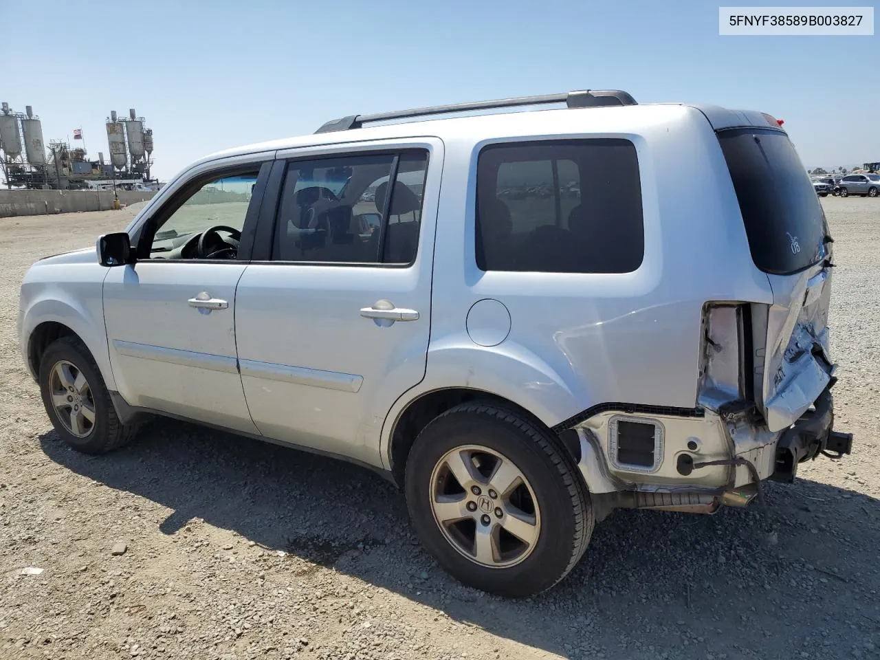 5FNYF38589B003827 2009 Honda Pilot Exl