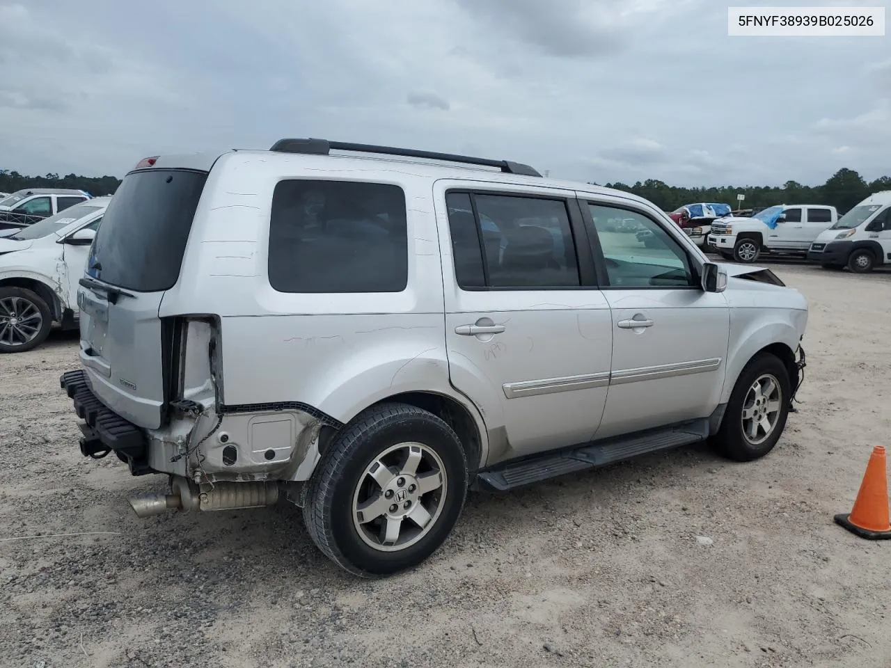 5FNYF38939B025026 2009 Honda Pilot Touring