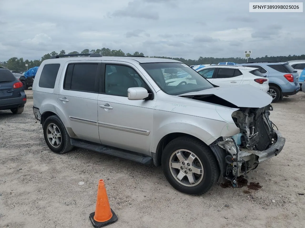 5FNYF38939B025026 2009 Honda Pilot Touring