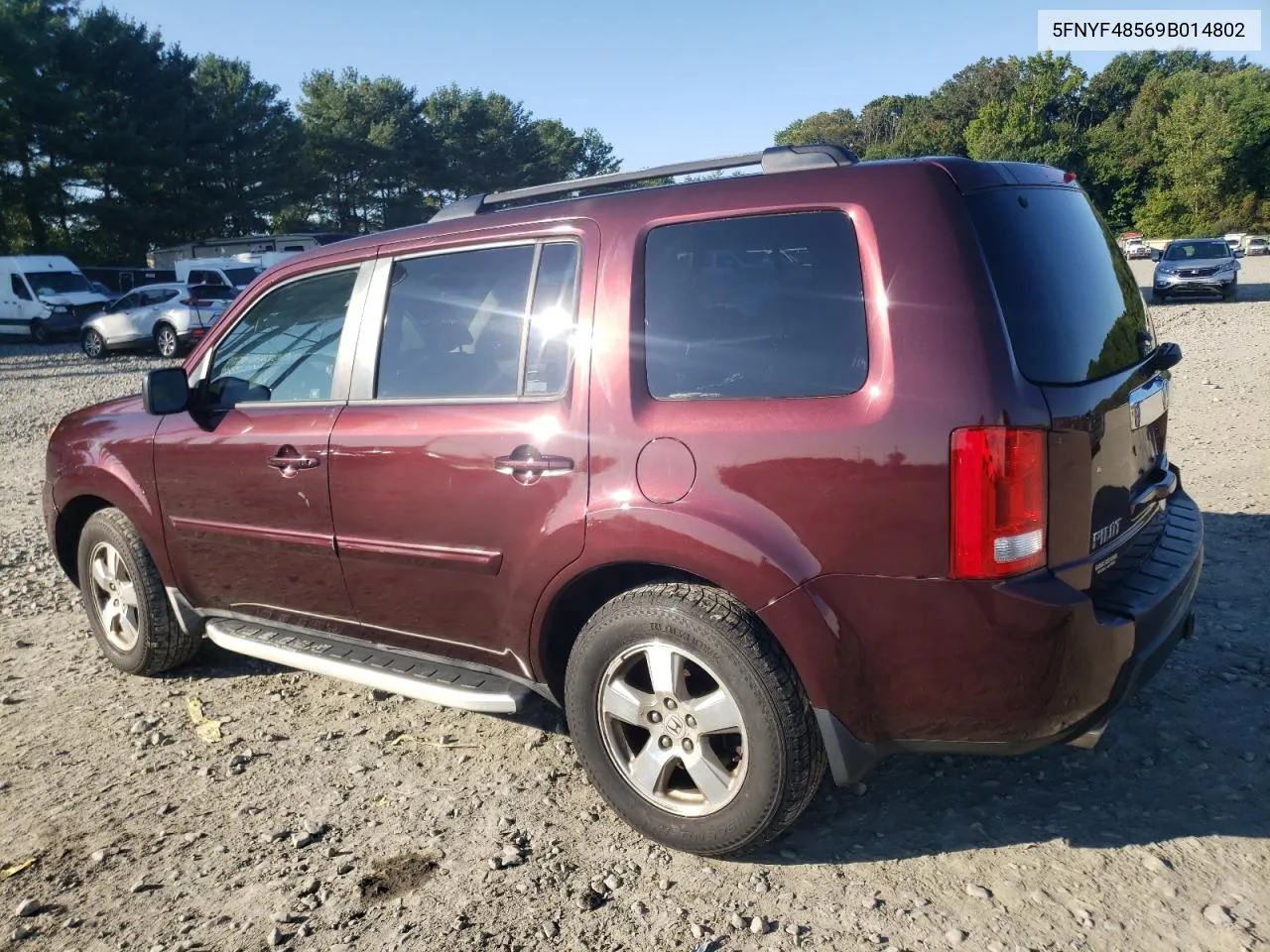 5FNYF48569B014802 2009 Honda Pilot Exl