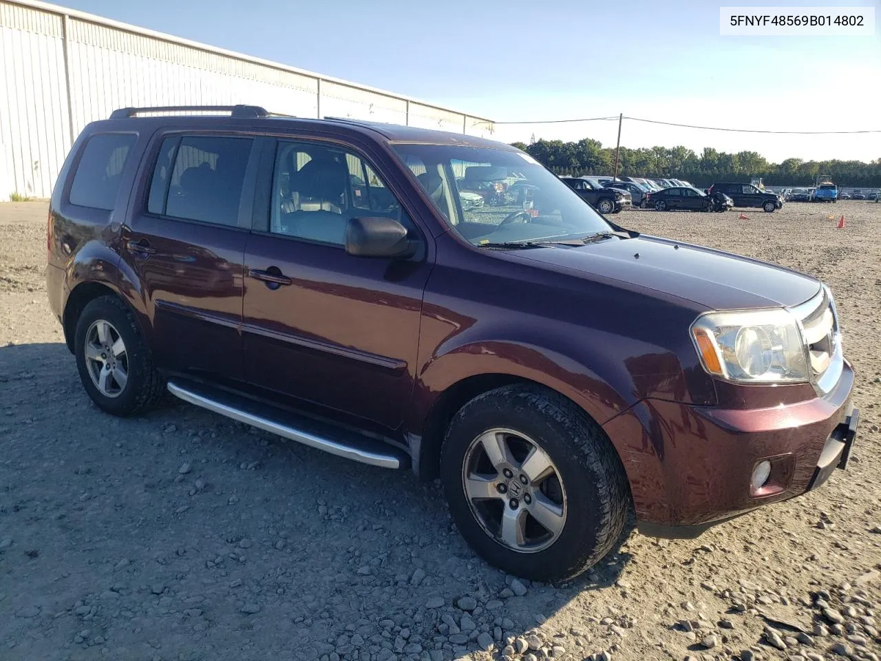 5FNYF48569B014802 2009 Honda Pilot Exl