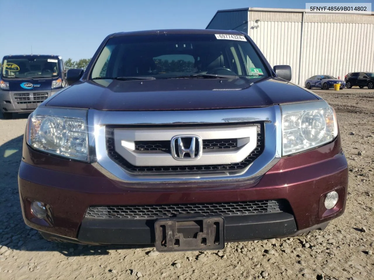 5FNYF48569B014802 2009 Honda Pilot Exl