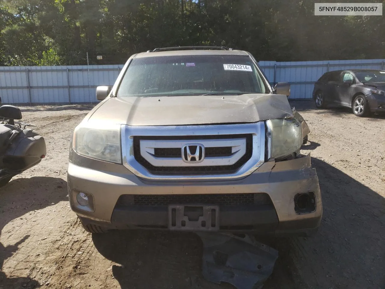 5FNYF48529B008057 2009 Honda Pilot Exl