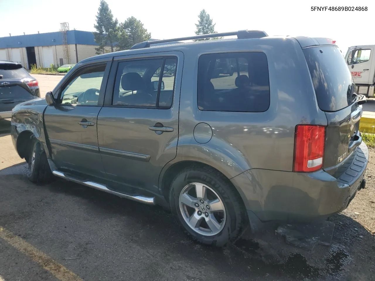 2009 Honda Pilot Exl VIN: 5FNYF48689B024868 Lot: 70435034