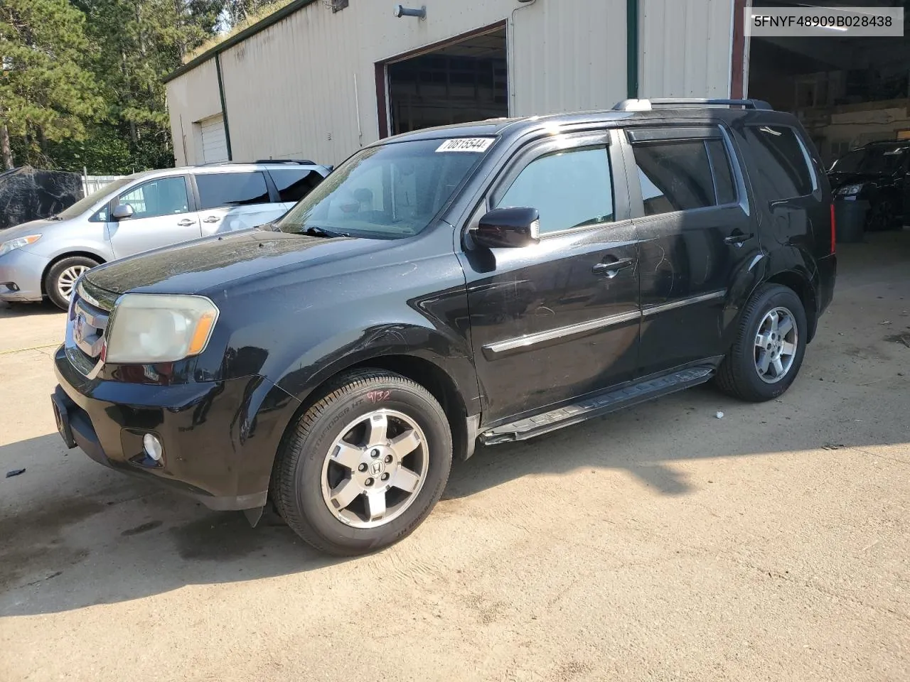 2009 Honda Pilot Touring VIN: 5FNYF48909B028438 Lot: 70815544