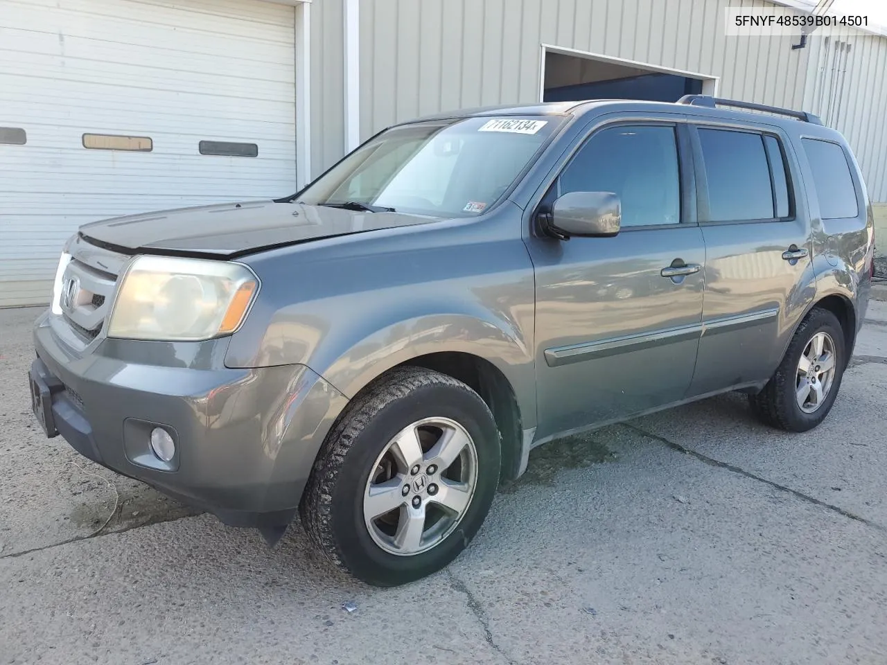 5FNYF48539B014501 2009 Honda Pilot Exl